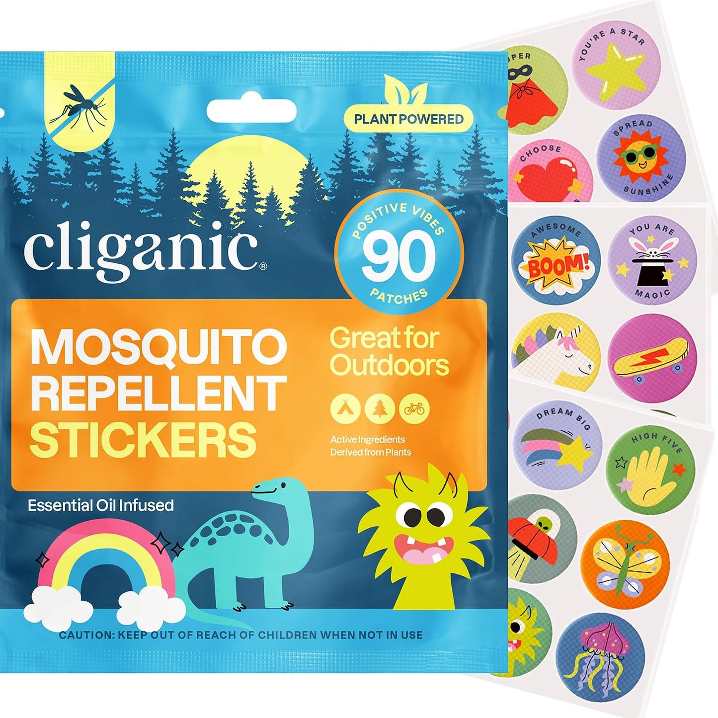 STICKER REPELENTES PARA MOSQUITOS