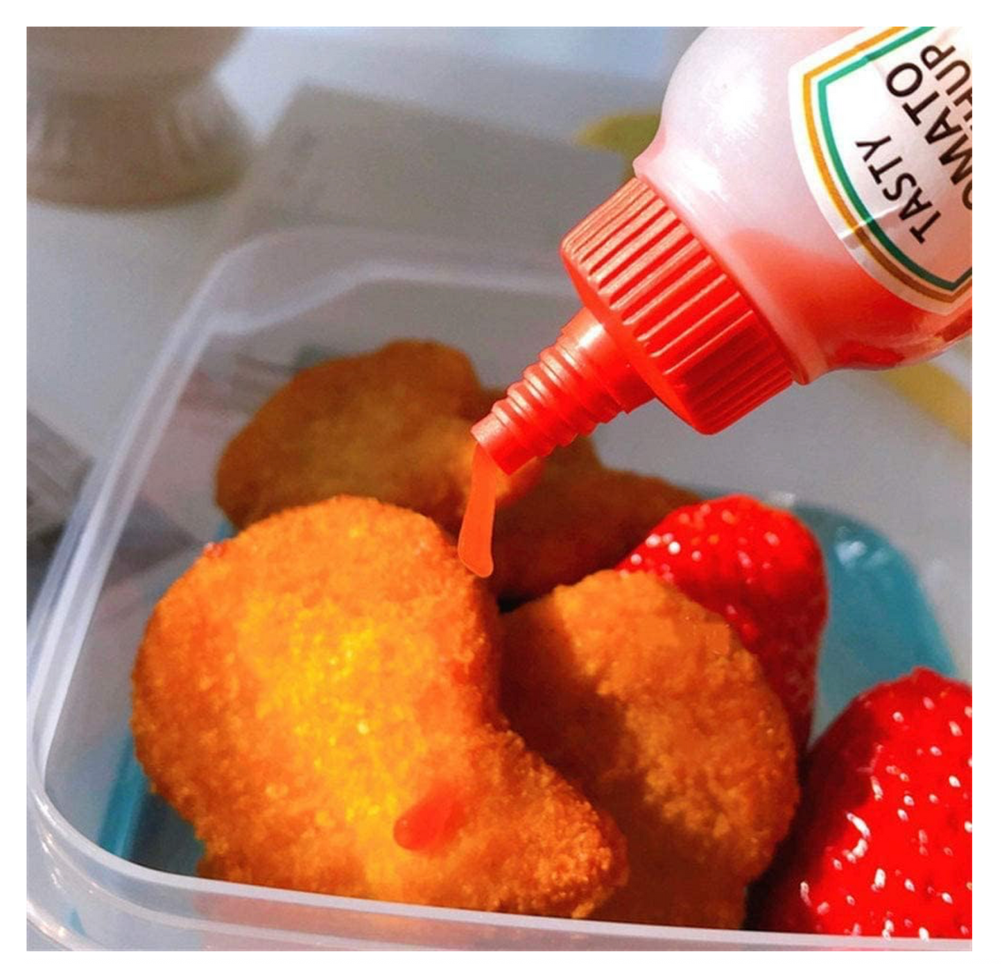 SET DE MINI BOTES DE KETCHUP