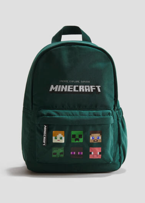 MOCHILA DE MINECRAFT H&M