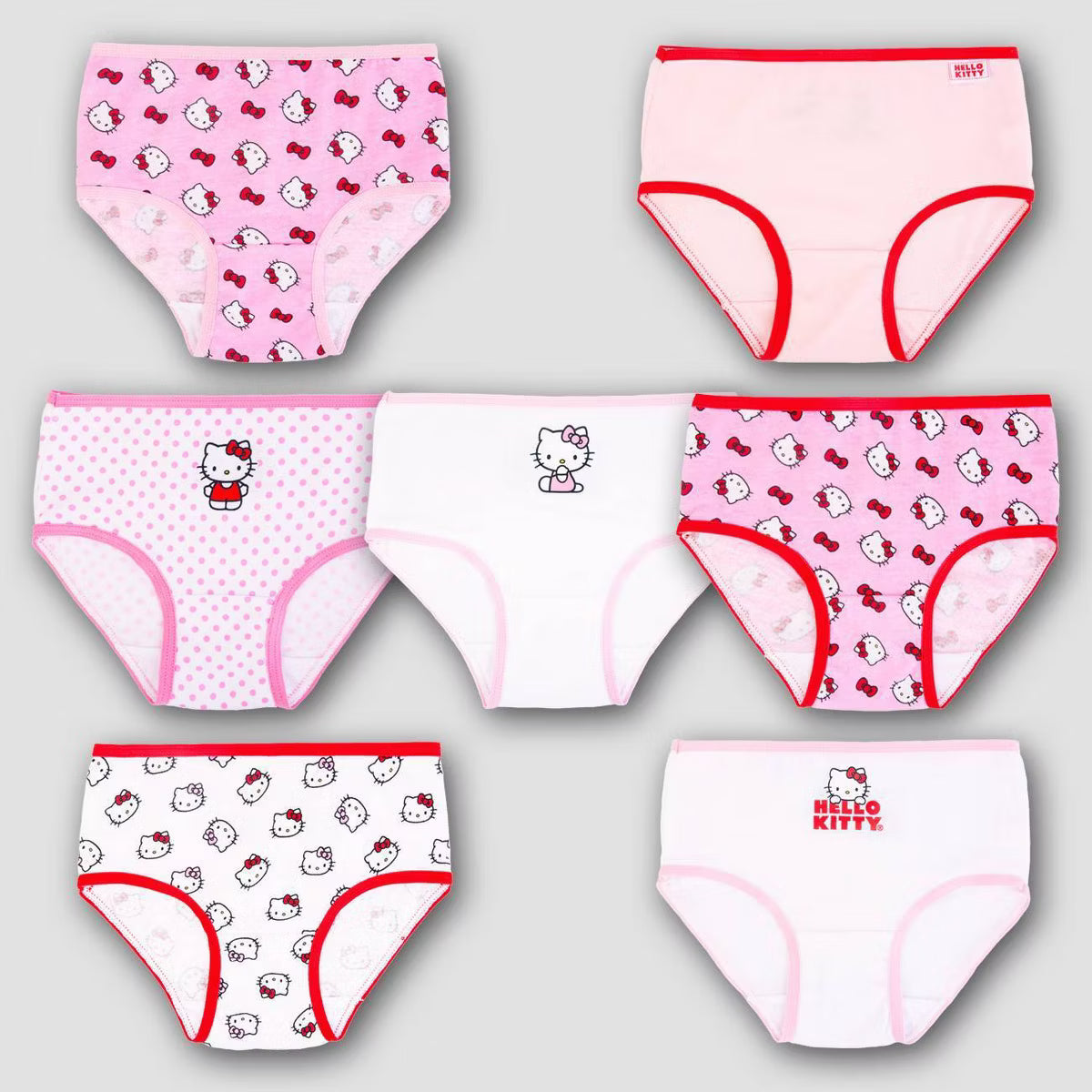 PAQ. DE PANTIES HELLO KITTY