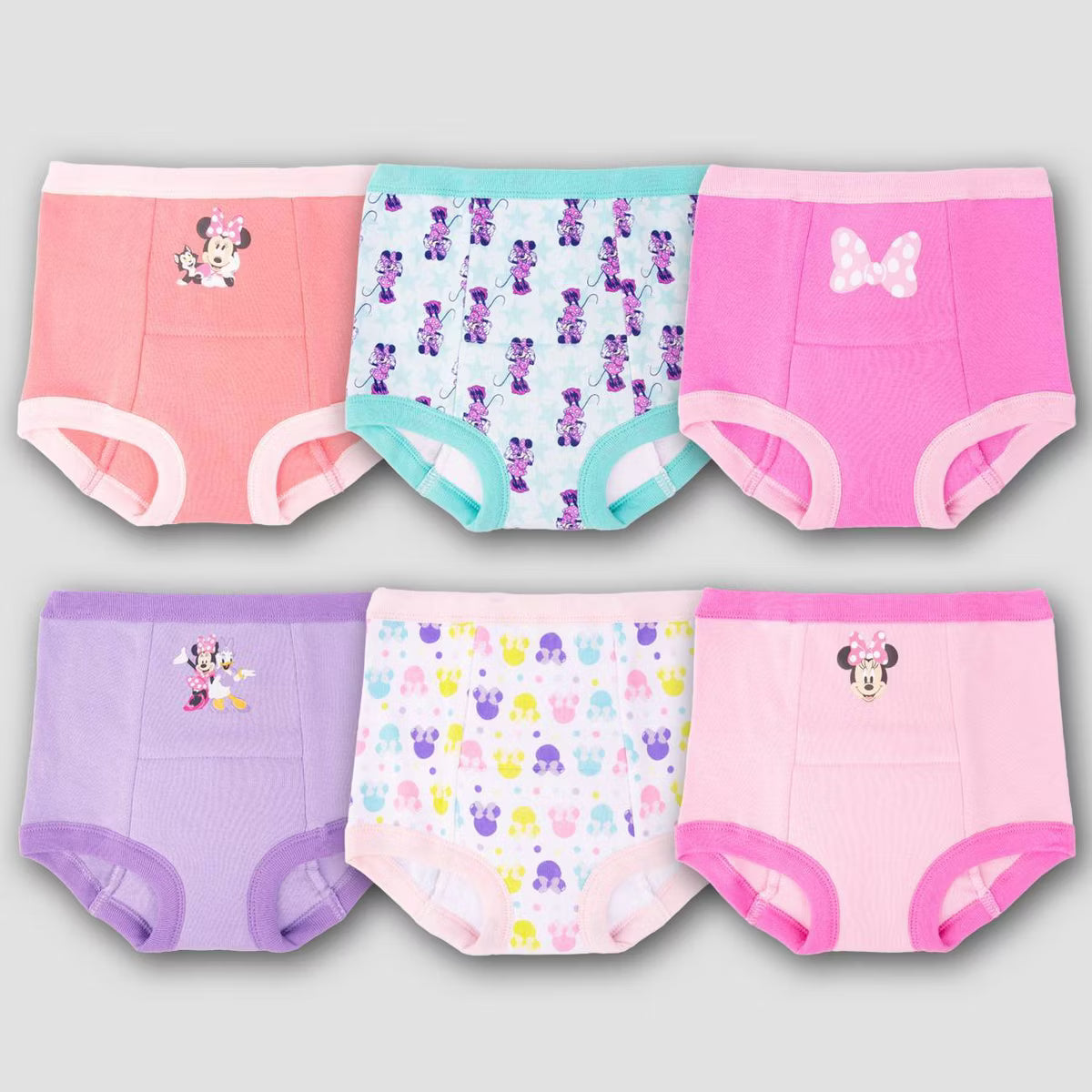 PAQ. DE PANTIES DE MINNIE MOUSE