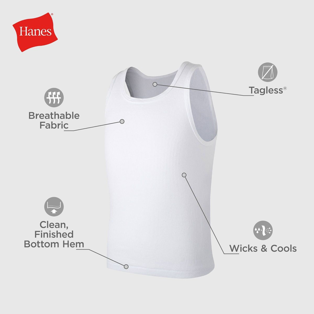 SET DE CAMISETAS HANES