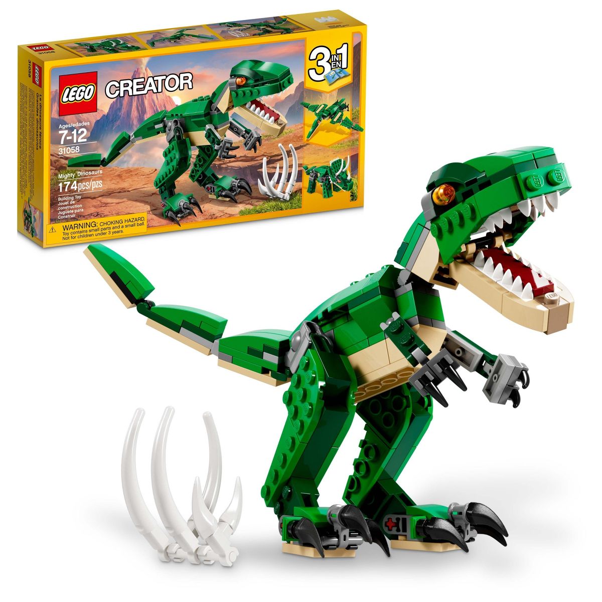 LEGO DE DINOSAURIO