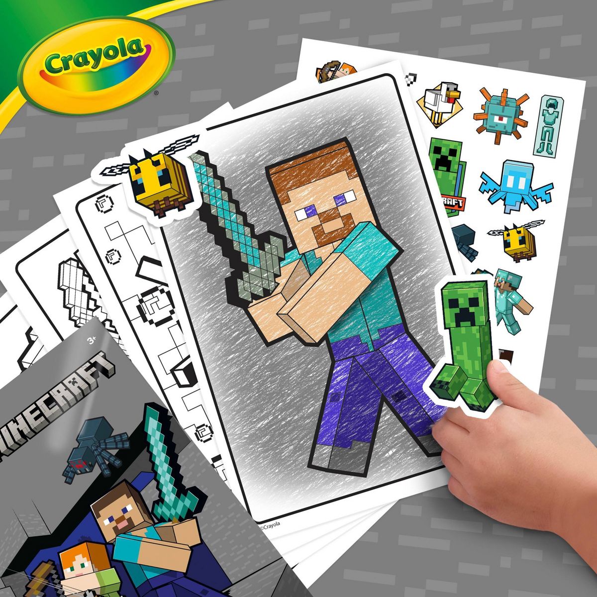 LIBRO PARA COLOREAR DE MINECRAFT