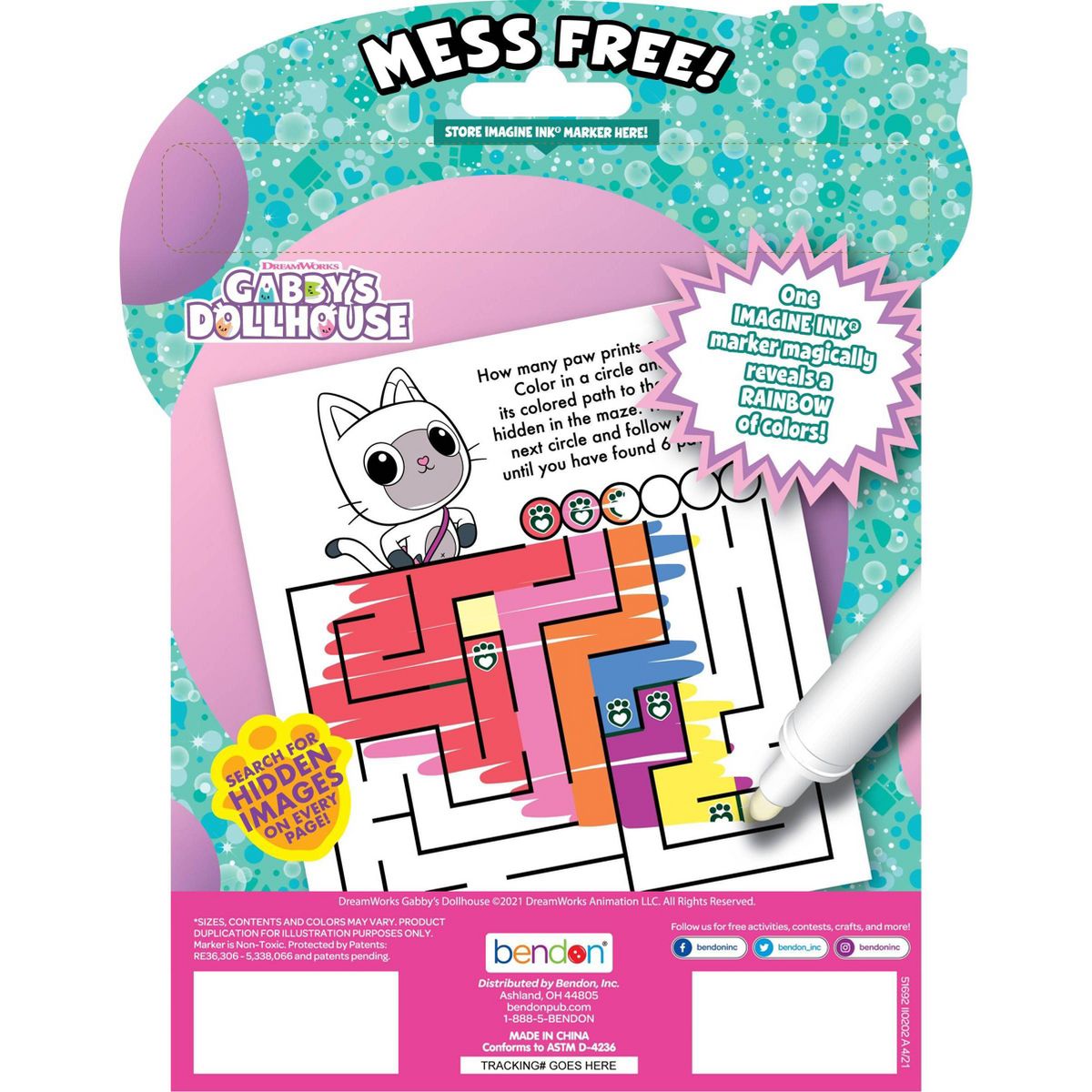 LIBRO PARA COLOREAR DE GABBY