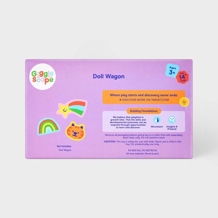 CARROLA PARA MUÑECOS GIGGLE SCAPE