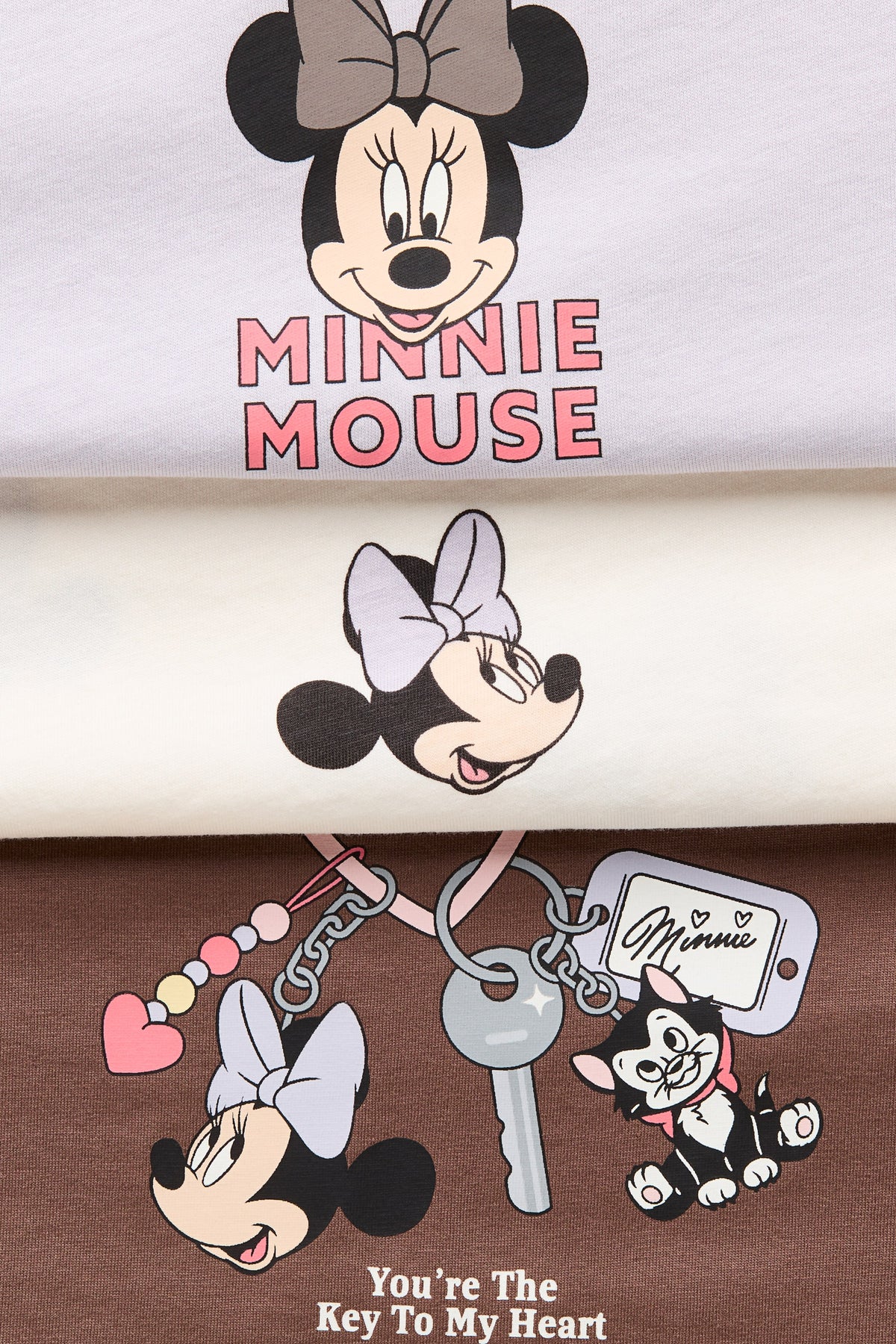 PAQ. DE 3 CAMISETAS DE MINNIE H&M