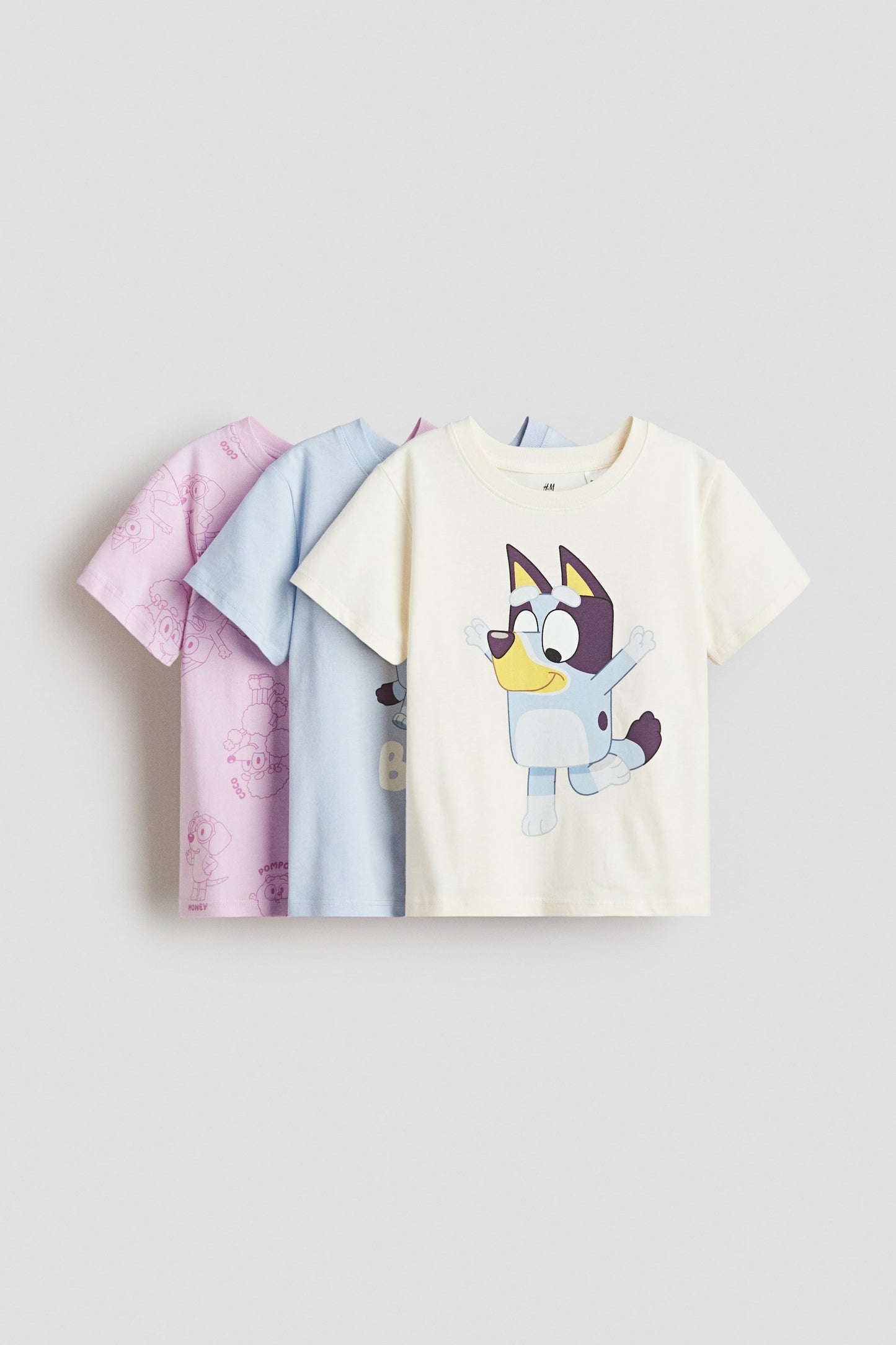 SET DE 3 CAMISETA DE BLUEY H&M