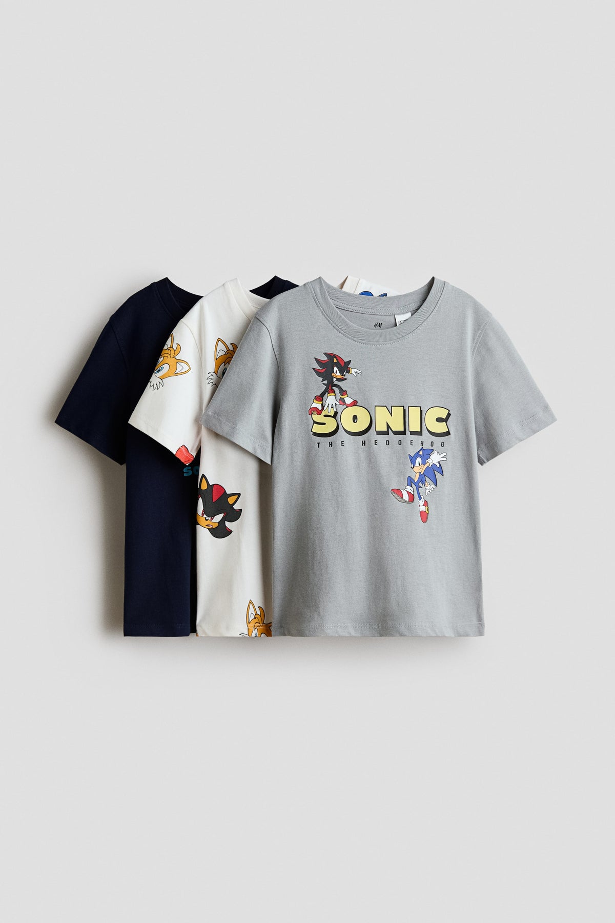 PAQ. DE 3 CAMISETAS SONIC H&M