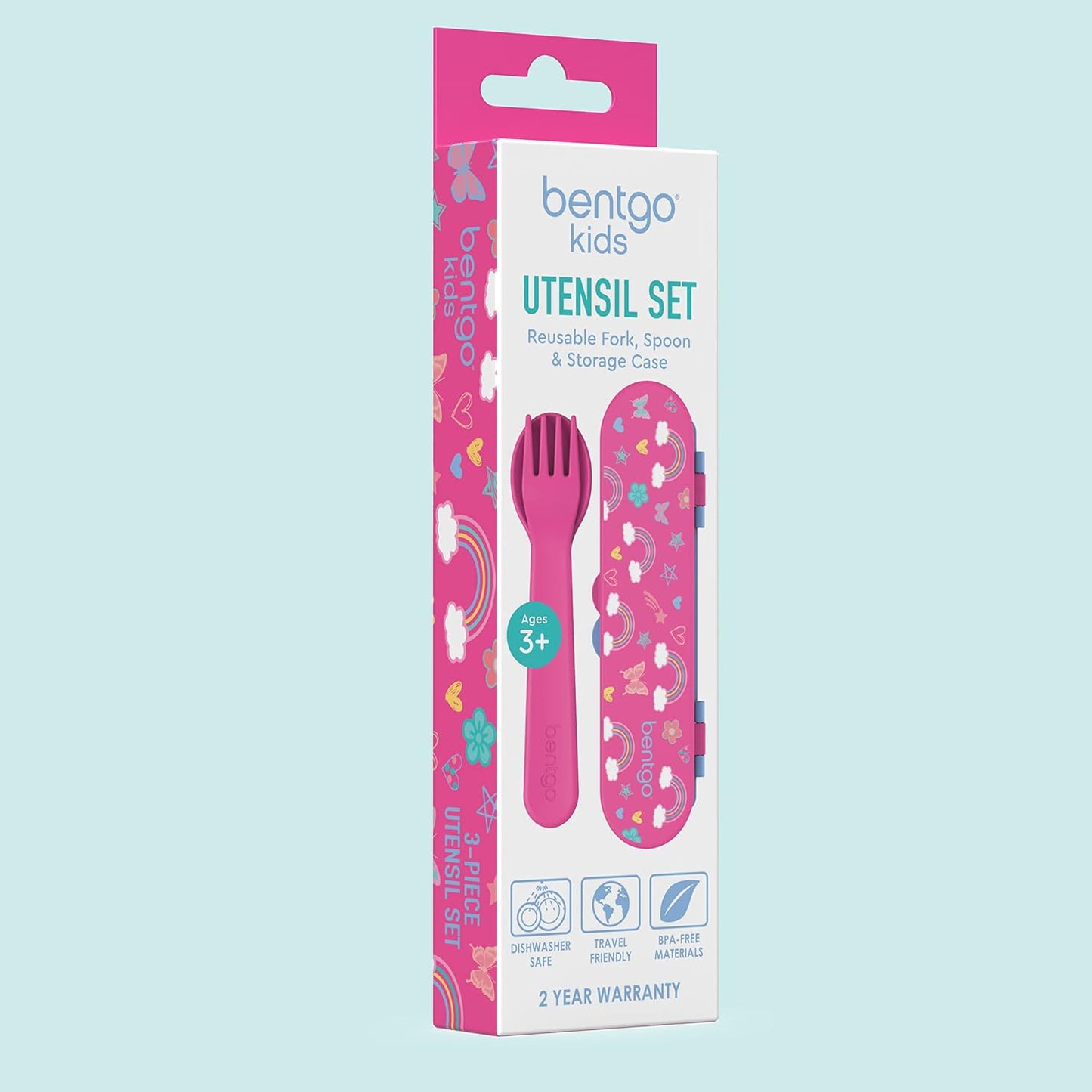 SET DE UTENSILIOS BENTGO ARCOIRIS
