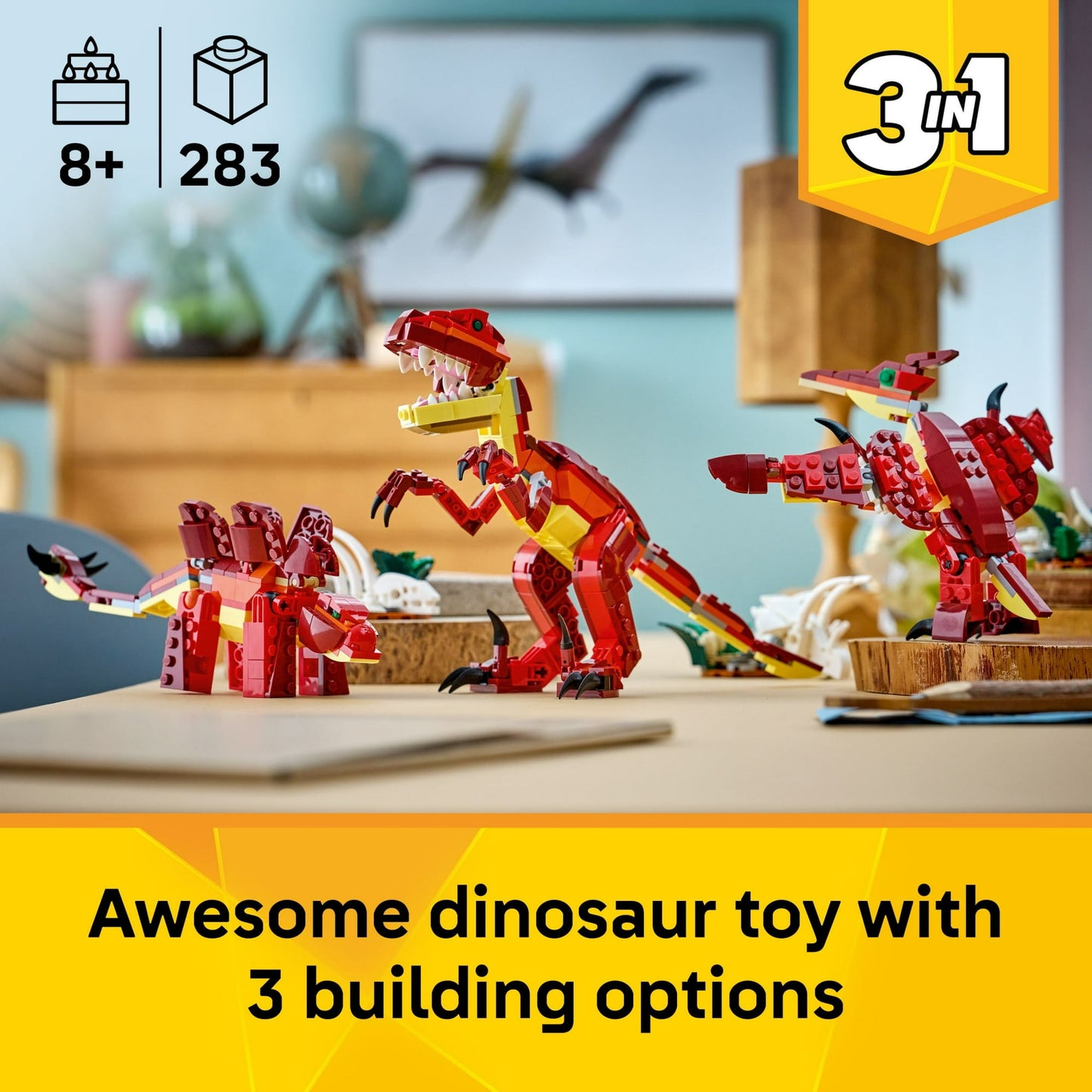 LEGO DE DINOSAURIO