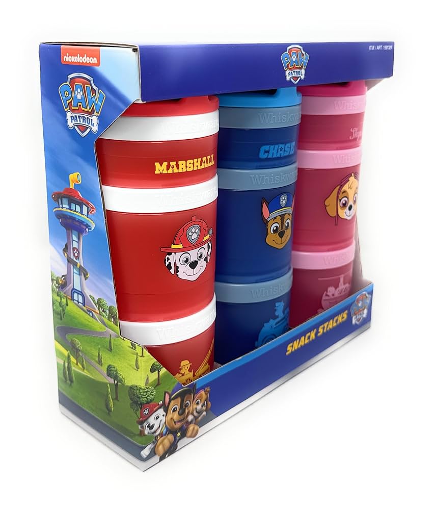 RECIPIENTES DE PAW PATROL