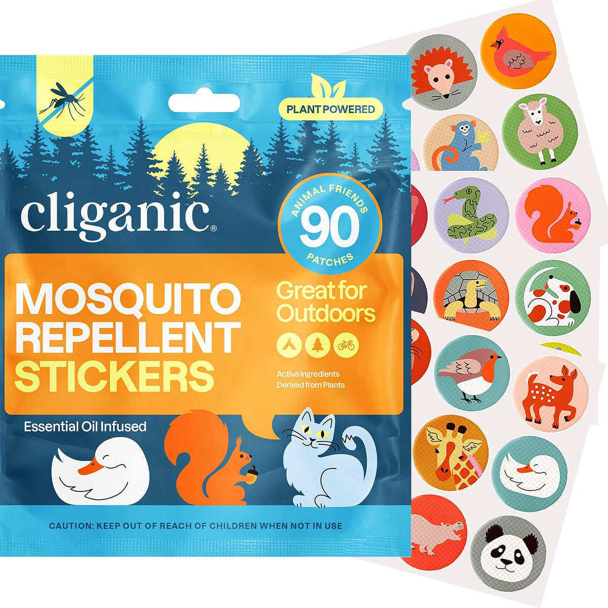 STICKER REPELENTES PARA MOSQUITOS