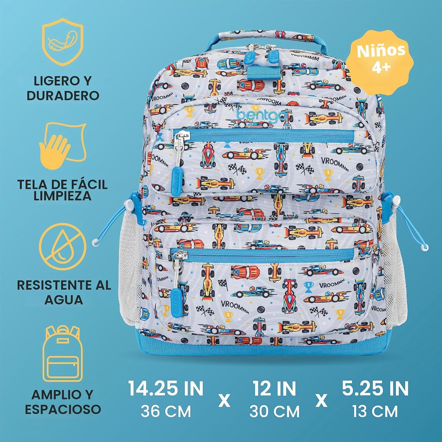 MOCHILA BENTGO CARRITOS