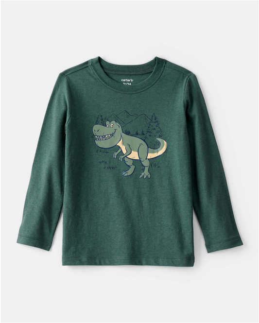 CAMISETA DE DINOSAURIO CARTER'S