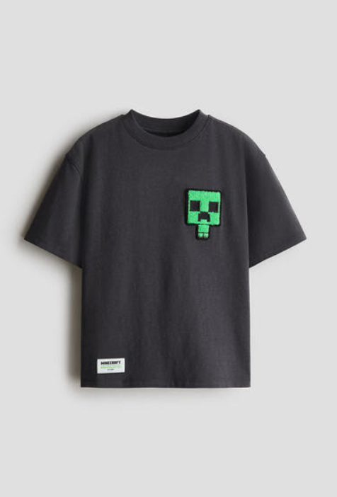CAMISETA MINECRAFT H&M