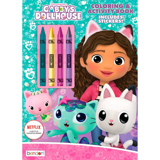 LIBRO PARA COLOREAR DE GABBY