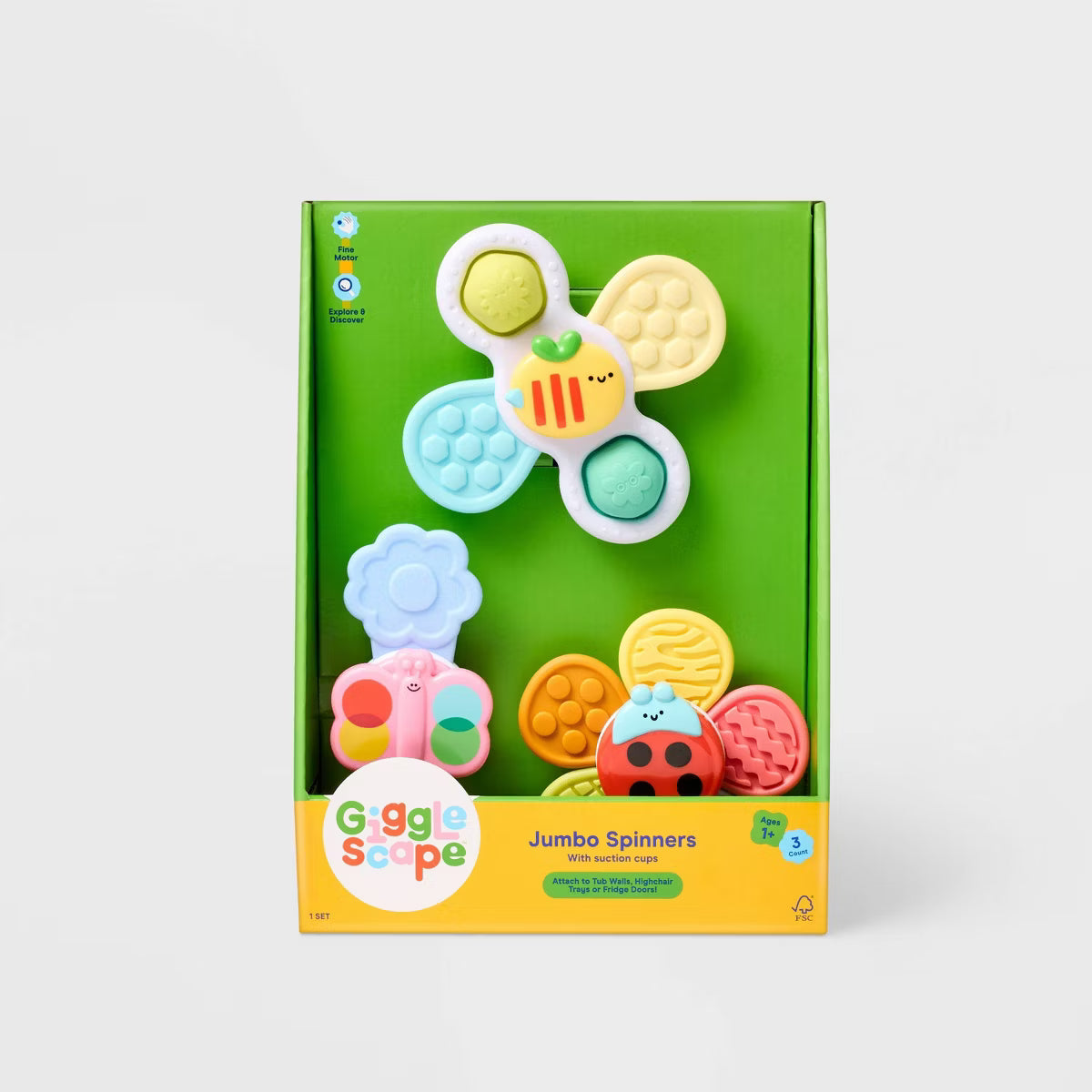 SET DE 3 JUGUETES GIRATORIOS