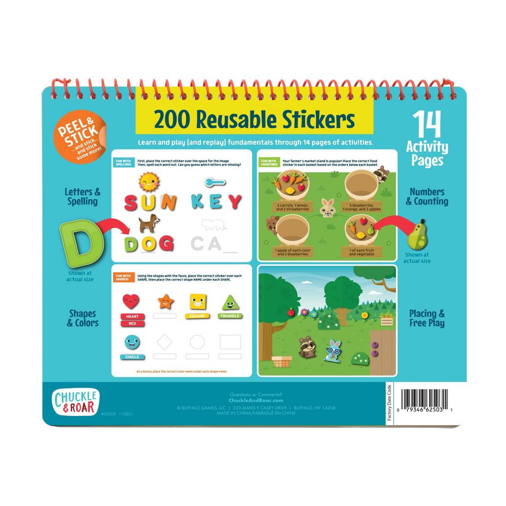 LIBRO DE STICKER