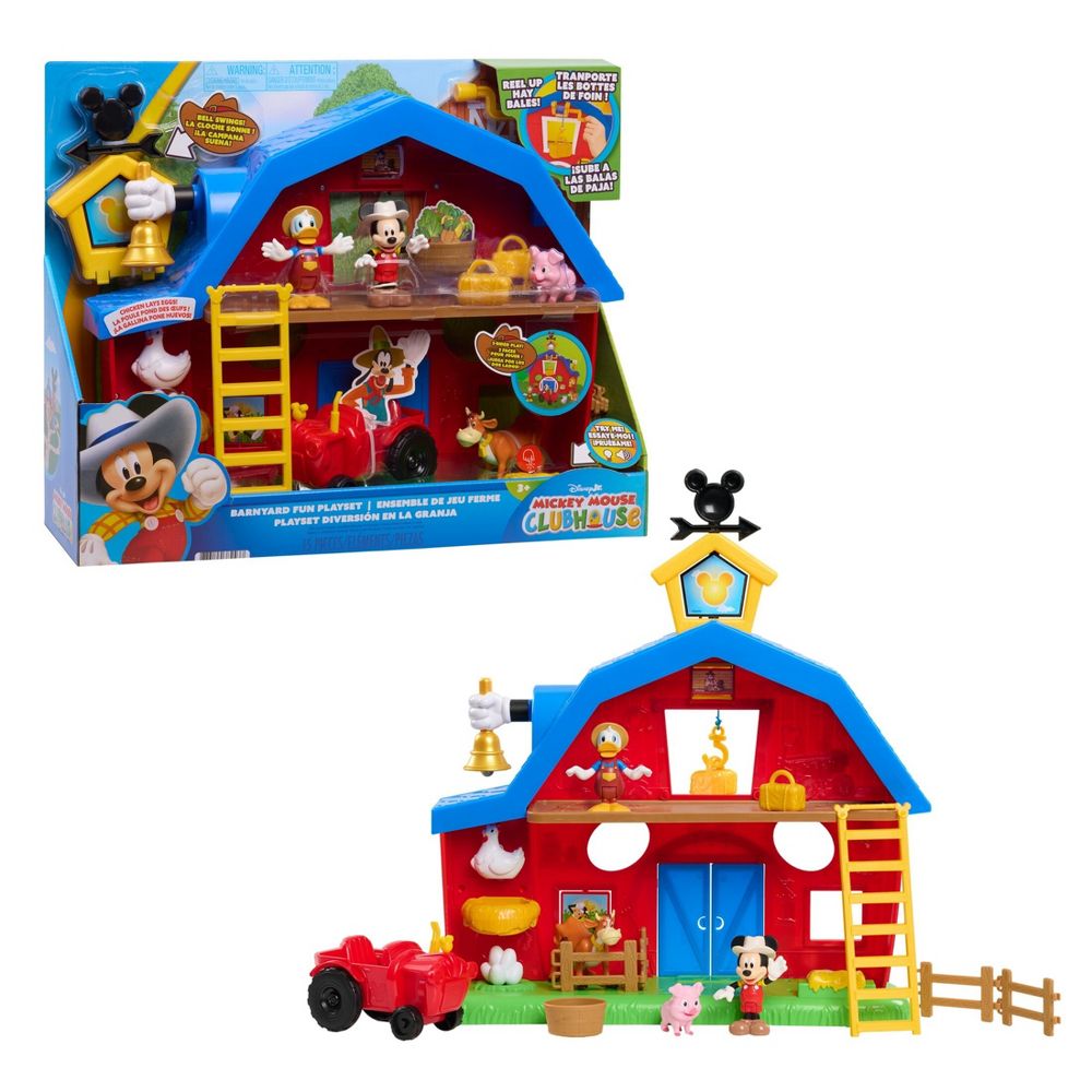 JUEGO DE GRANJA MICKEY MOUSE