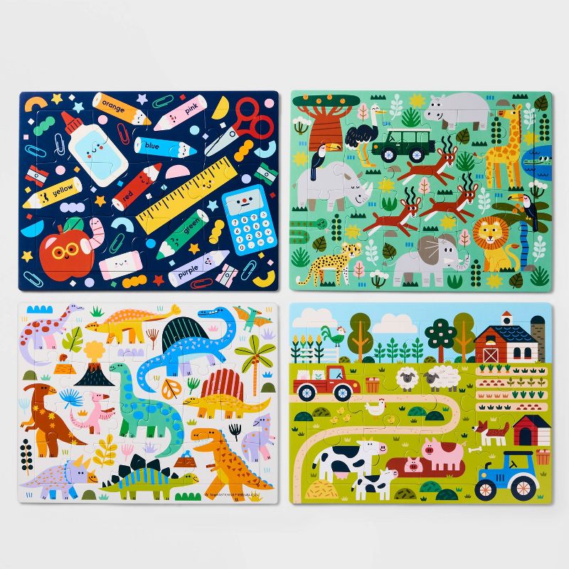 SET DE 4 ROMPECABEZAS GIGGLE SCAPE