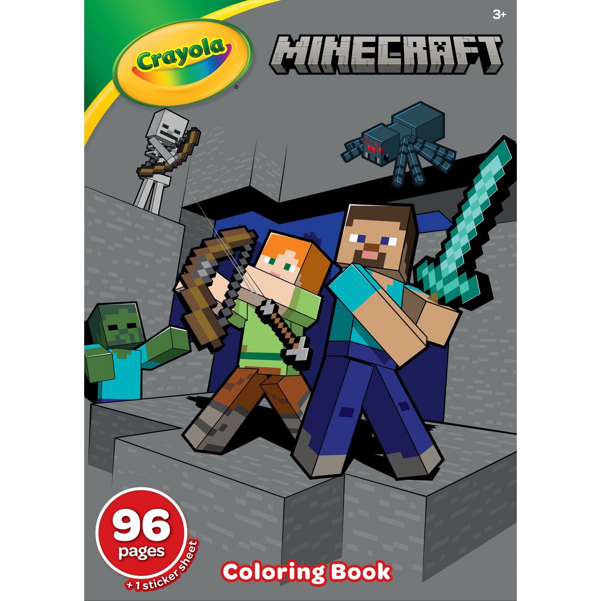 LIBRO PARA COLOREAR DE MINECRAFT – CUES KIDS