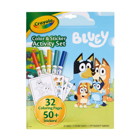 CUADERNO PARA PINTAR DE BLUEY CRAYOLA