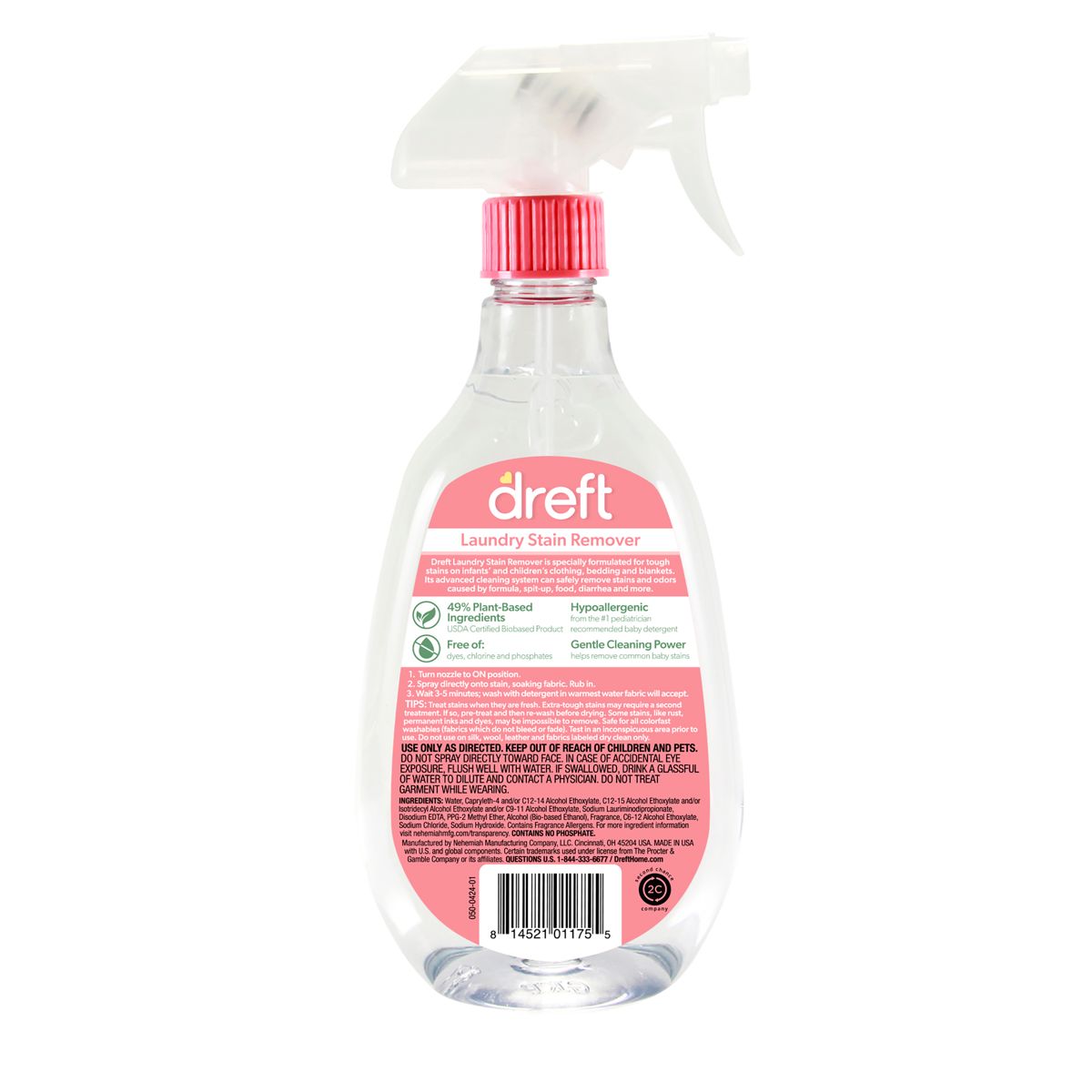 REMOVEDOR DE MANCHAS DREFT