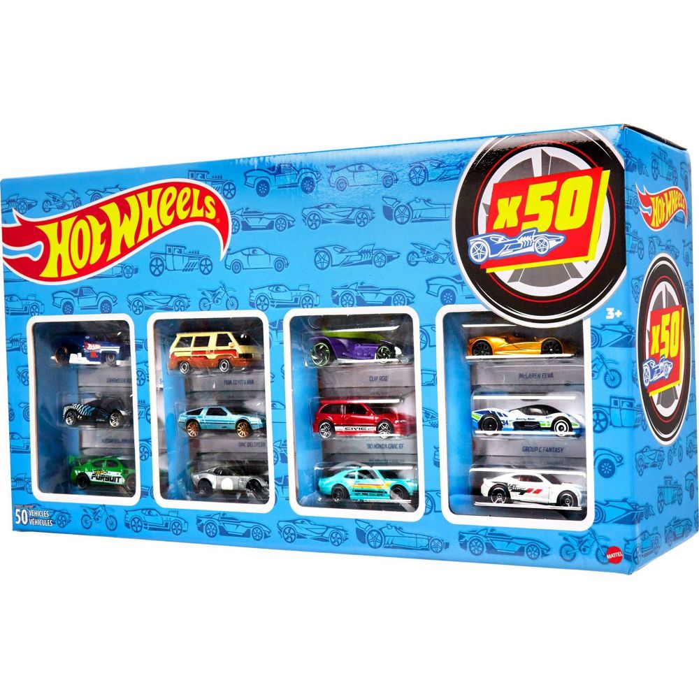 PAQ DE 50 HOT WHEELS