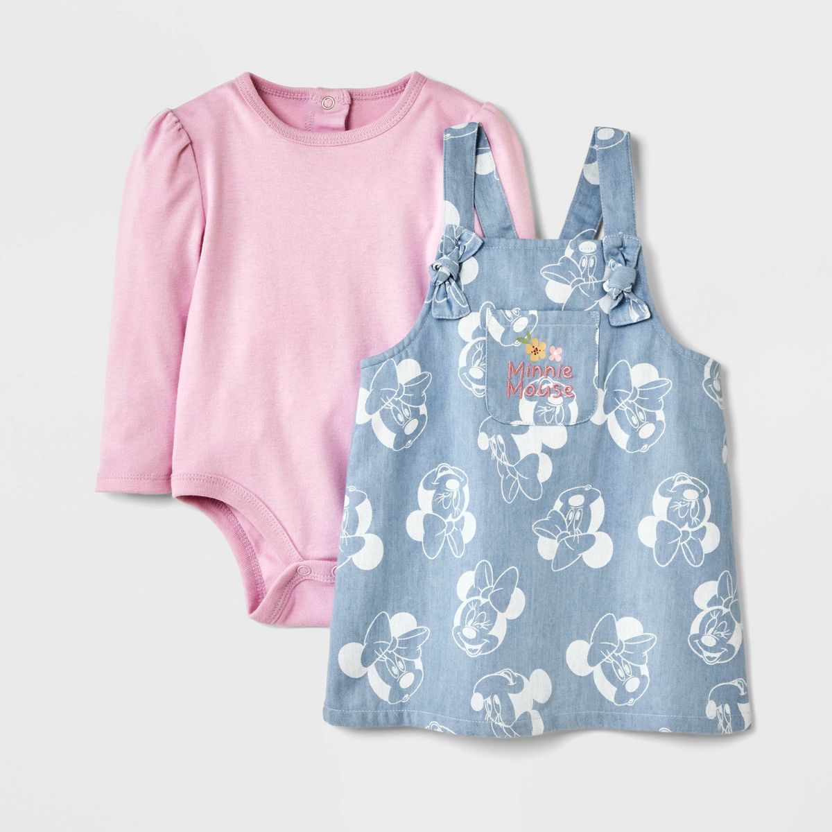 SET 2 PIEZAS DE MINNIE MOUSE