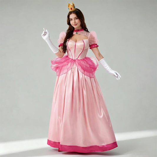 DISFRAZ DE PRINCESA PEACH