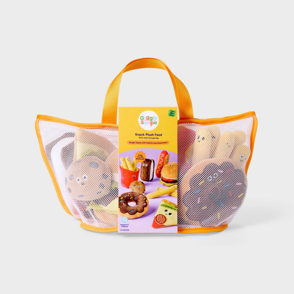 SET DE COMIDA DE PELUCHE GIGGLESCAPE