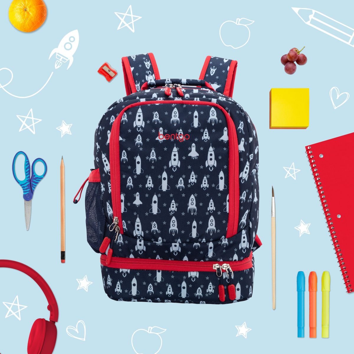 MOCHILA Y LONCHERA BENTGO