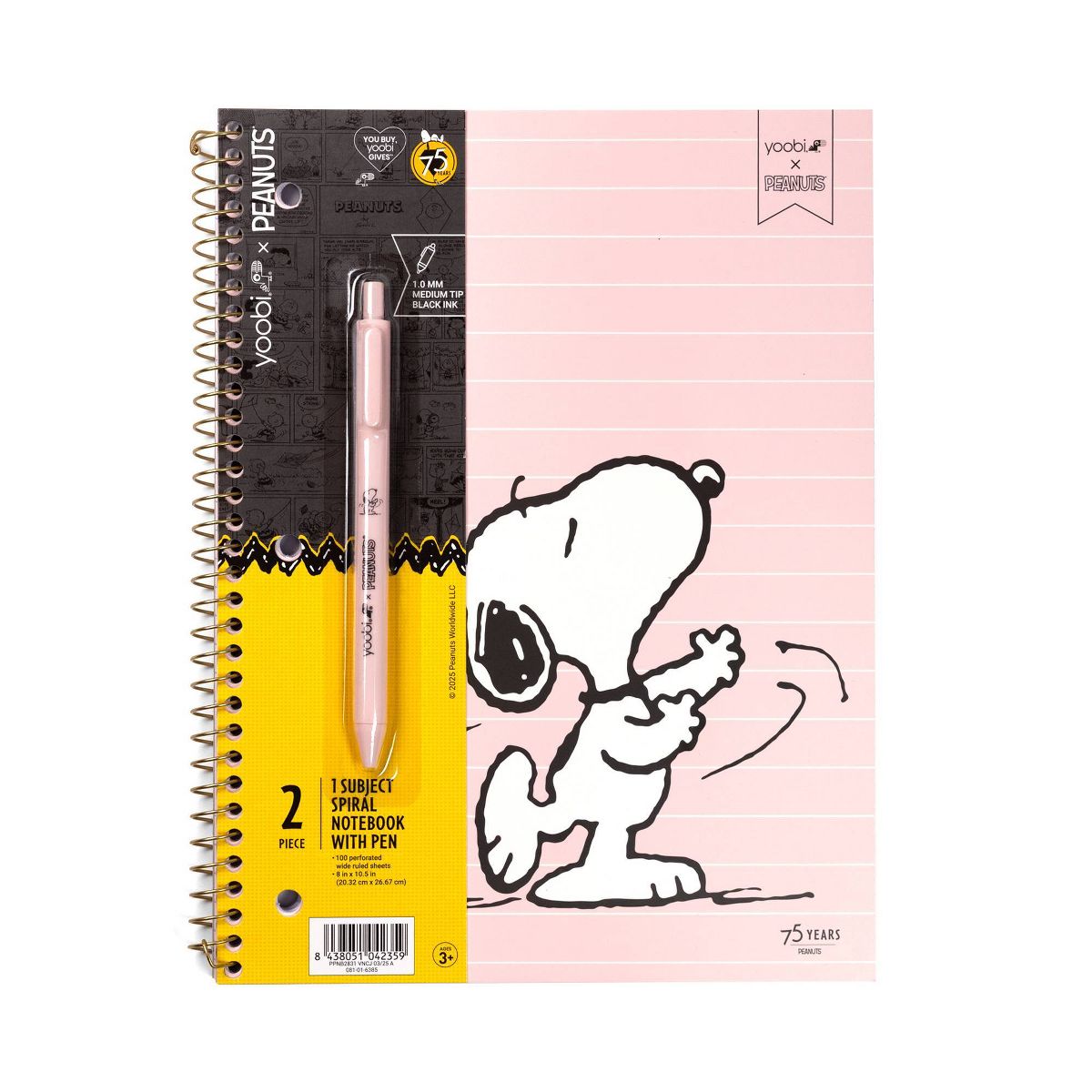 LIBRETA DE SNOOPY