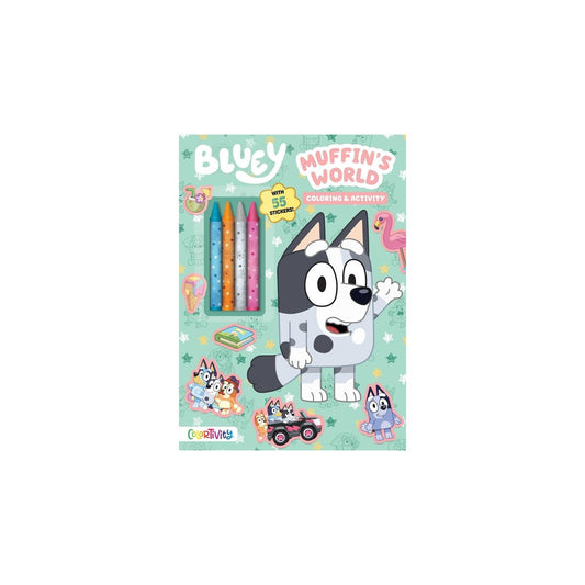 LIBRO PARA COLOREAR DE BLUEY