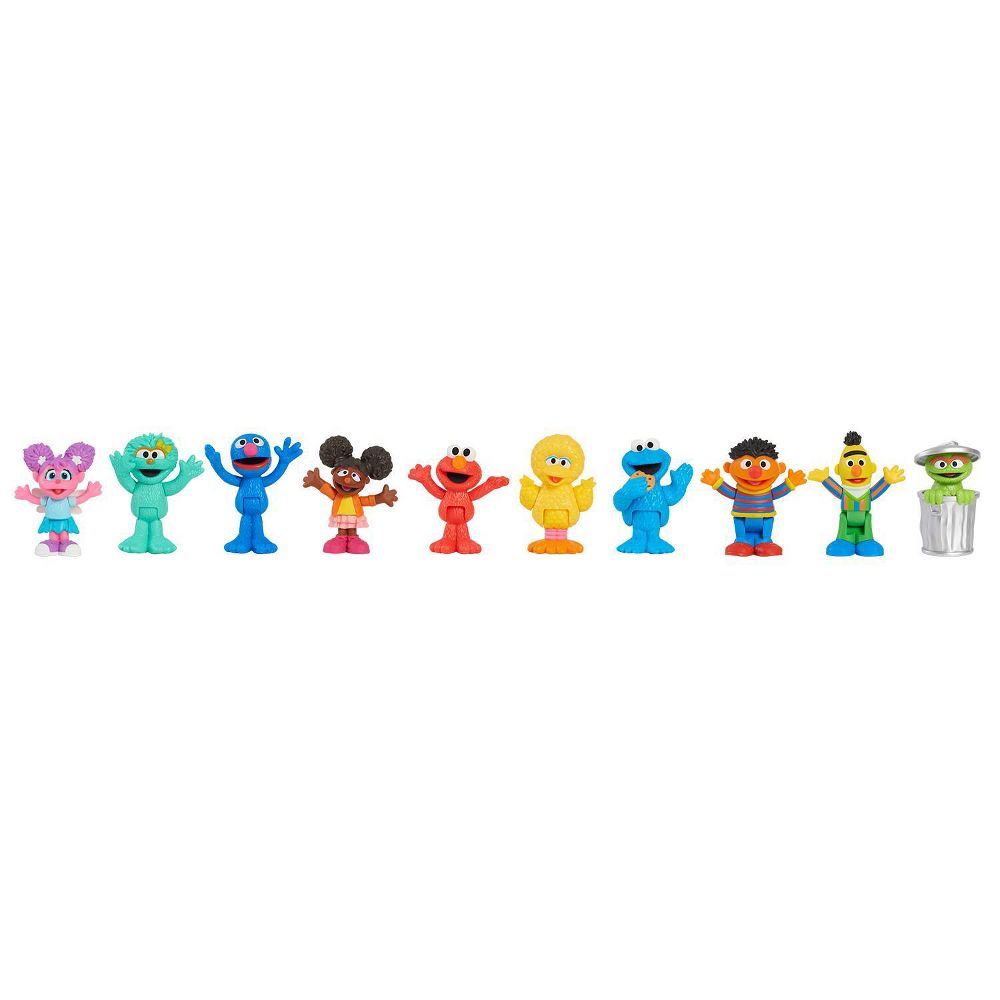 SET DE FIGURAS DE PLAZA SESAMO