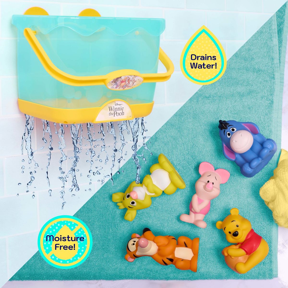 JUGUETES DE BAÑO WINNIE POOH