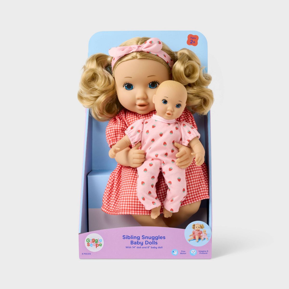 MUÑECA Y HERMANITA GIGGLESCAPE