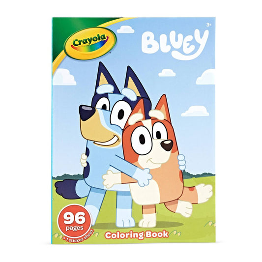 LIBRO DE BLUEY PARA COLOREAR CRAYOLA