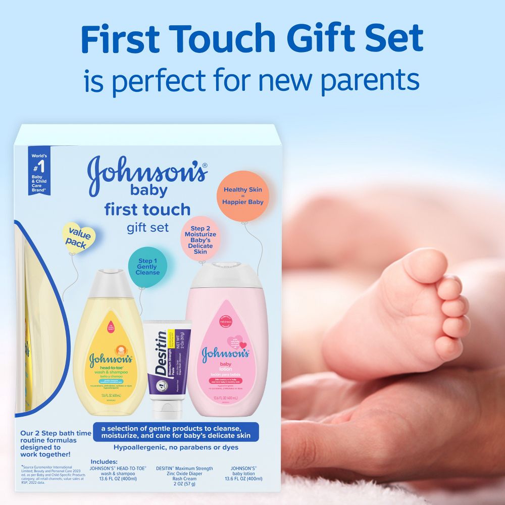 SET DE REGALO JOHNSON'S BABY