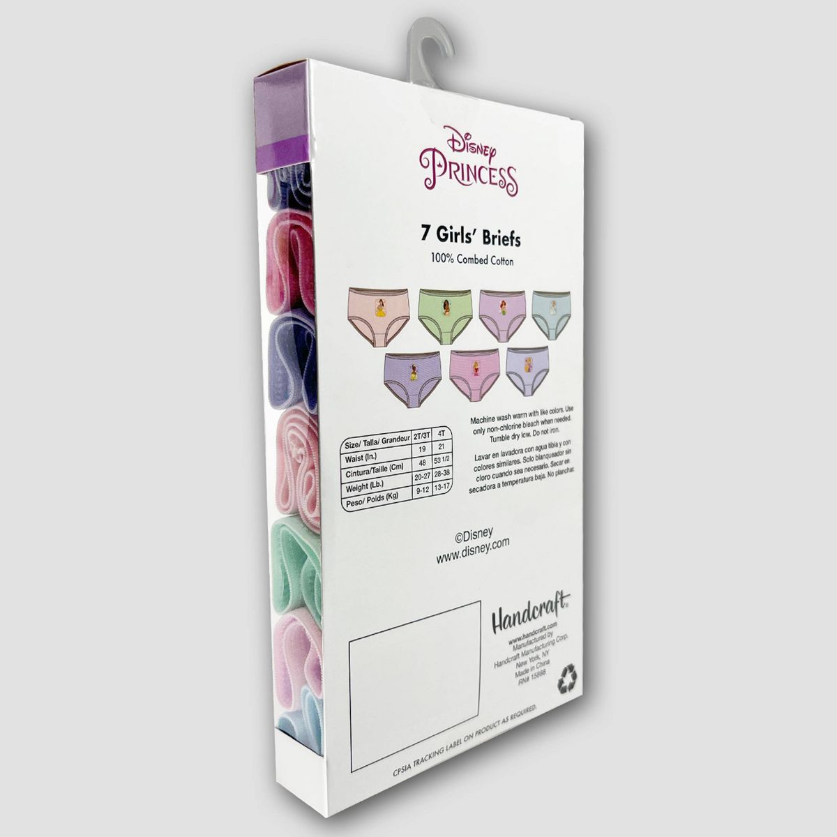 PAQ. DE PANTIES DE PRINCESAS