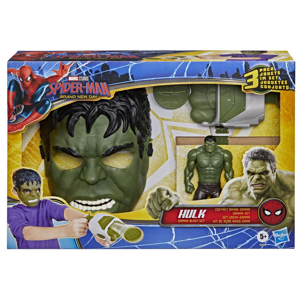 MASCARA Y ACCESORIOS HULK