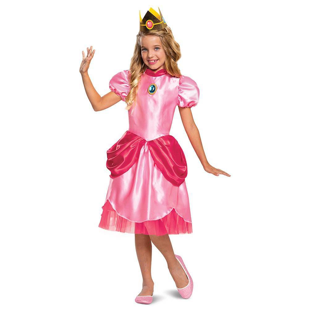 DISFRAZ DE PEACH MARIO BROSS