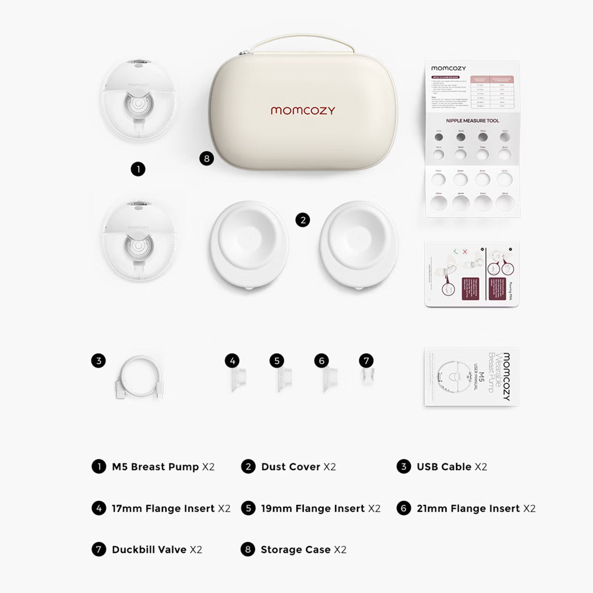 EXTRACTOR DE LECHE ELECTRICO MOMCOZY