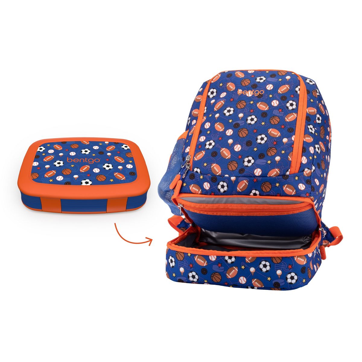 MOCHILA Y LONCHERA BENTGO