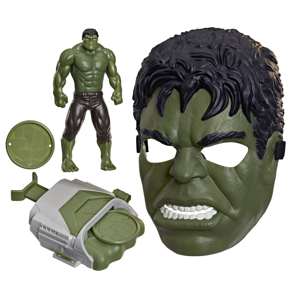 MASCARA Y ACCESORIOS HULK