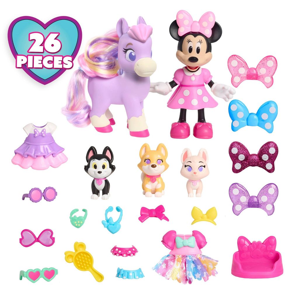SET DE FIGURAS DE MINNIE MOUSE