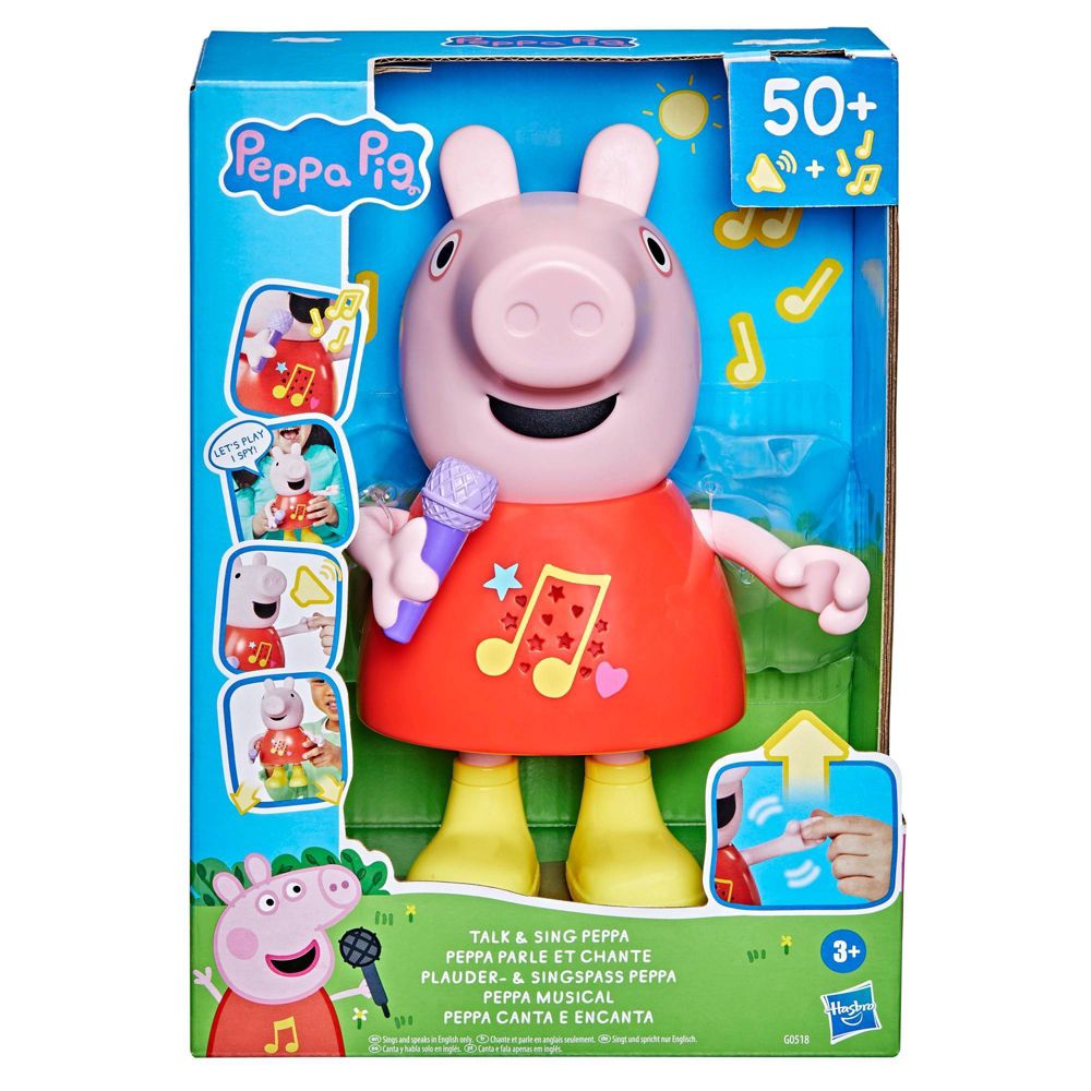 FIGURA DE PEPPA PIG QUE CANTA