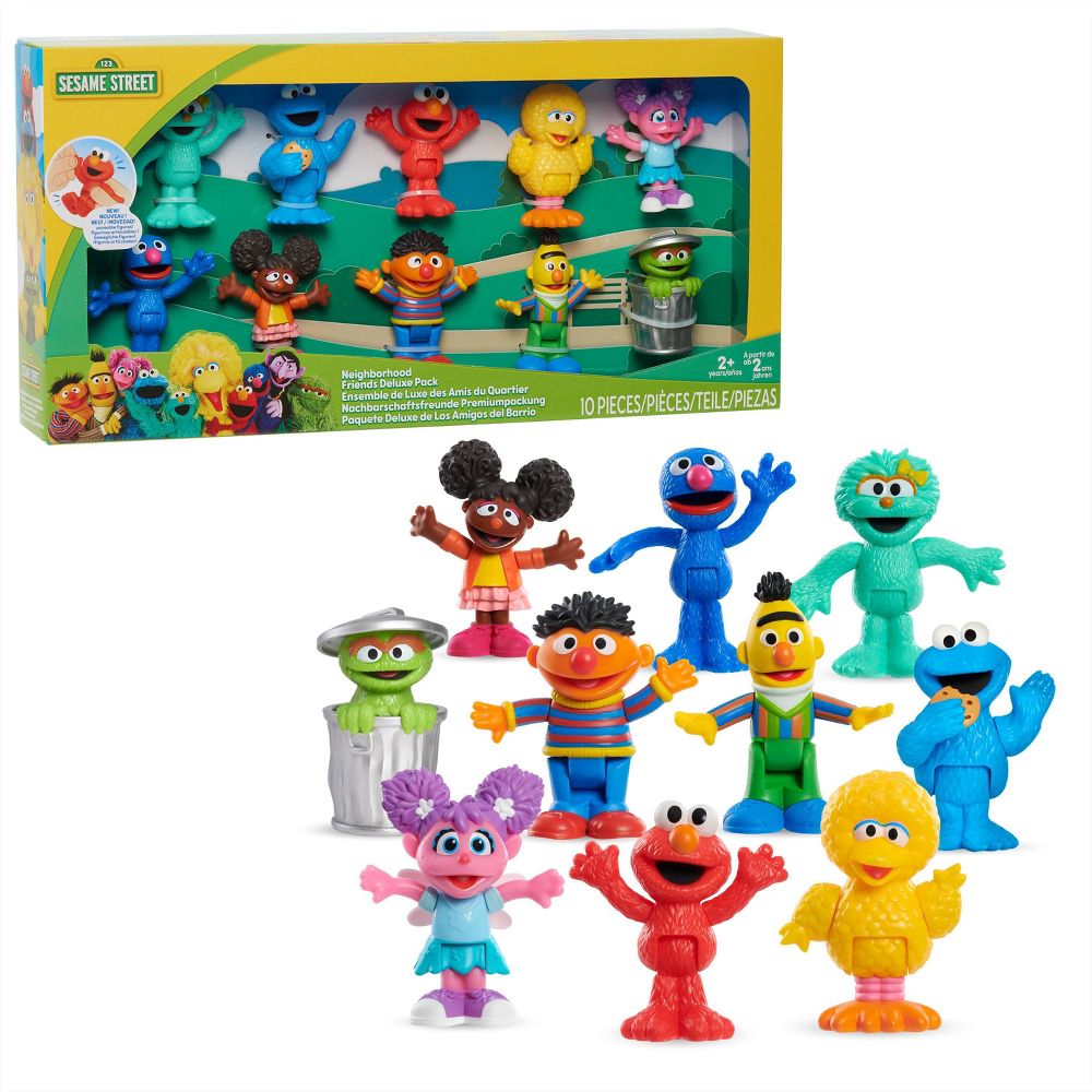 SET DE FIGURAS DE PLAZA SESAMO