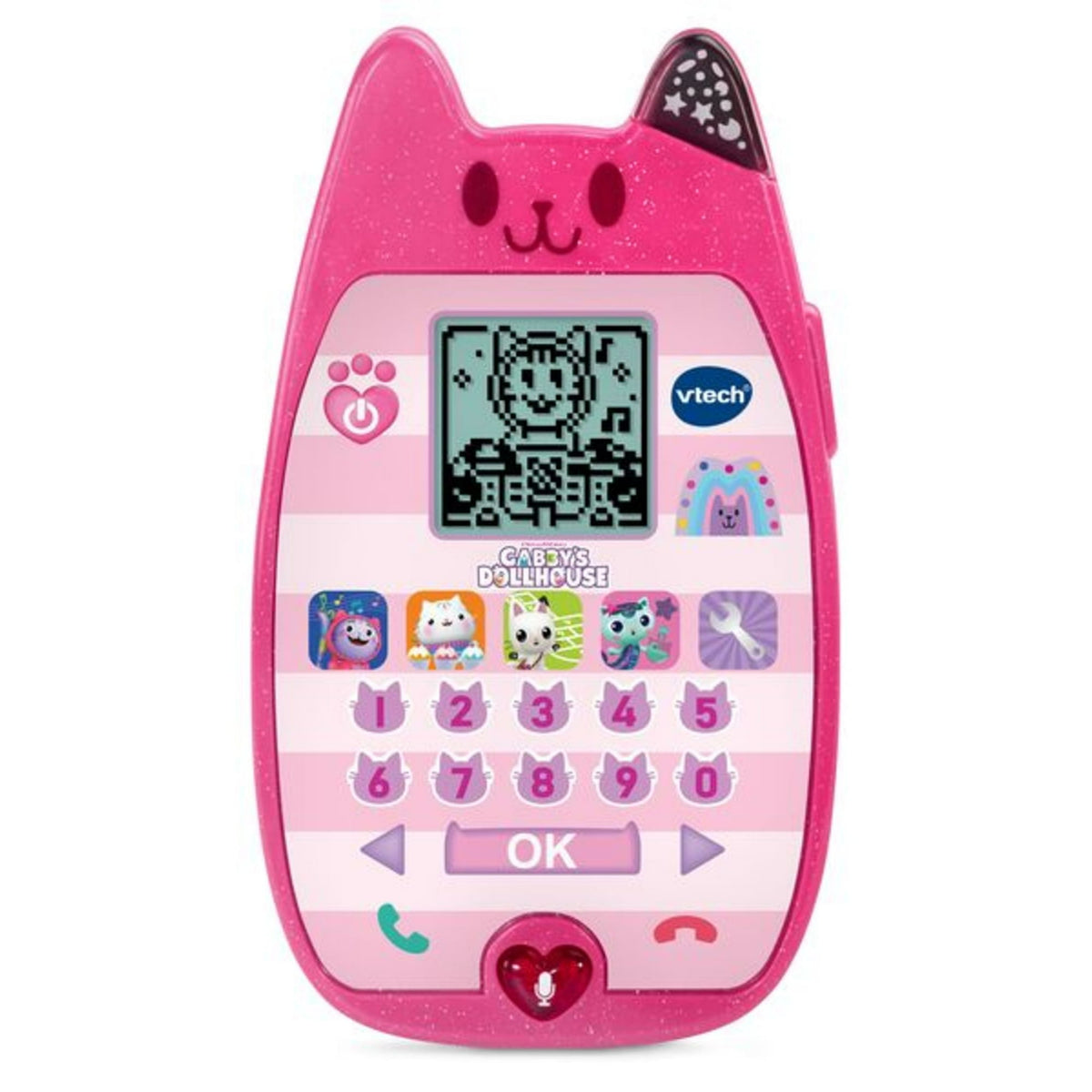 TELEFONO DE JUGUETE DE LA CASA DE MUÑECAS DE GABBY